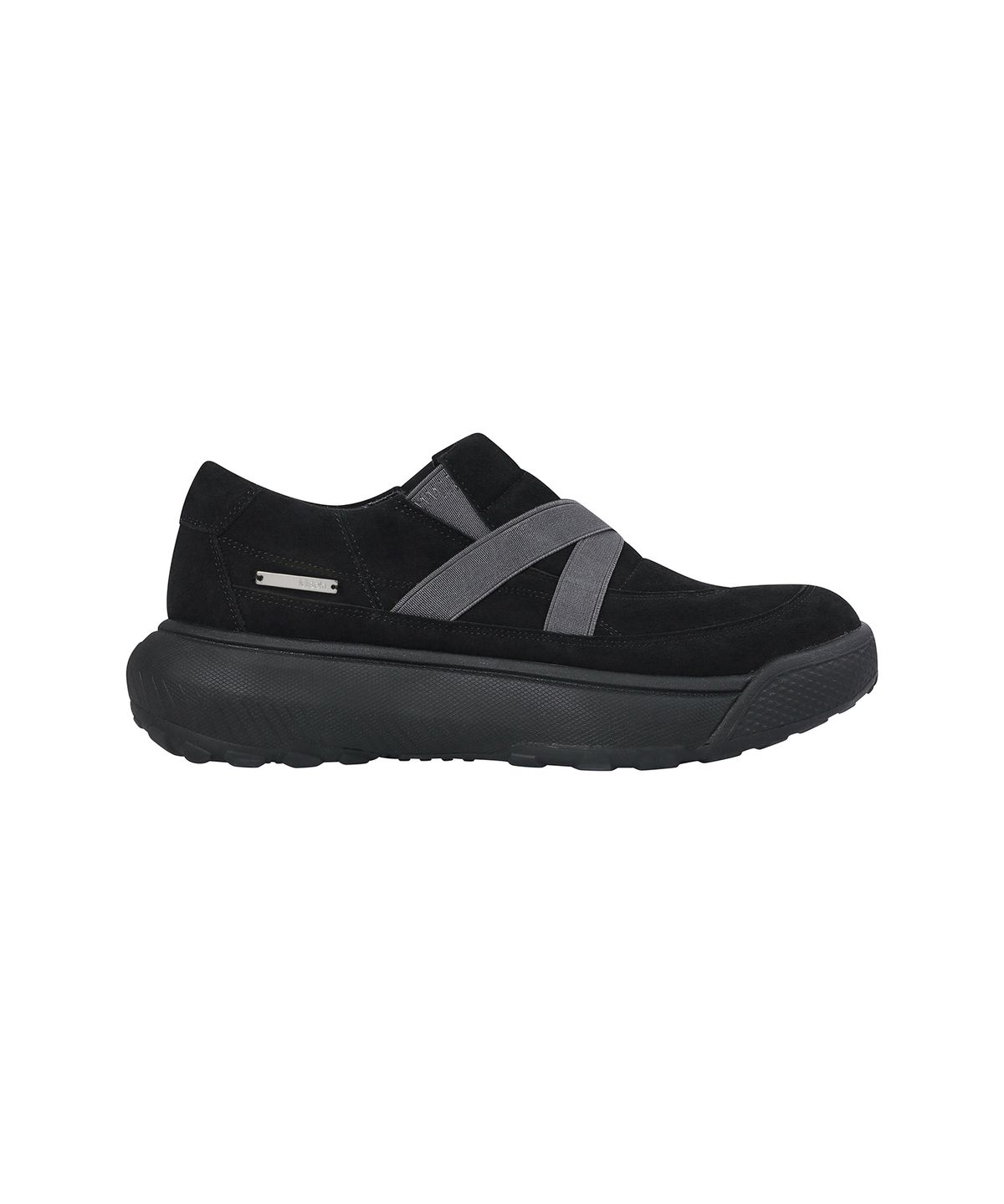 미세키서울(MISEKI SEOUL) Cut line band slip-on BLACK