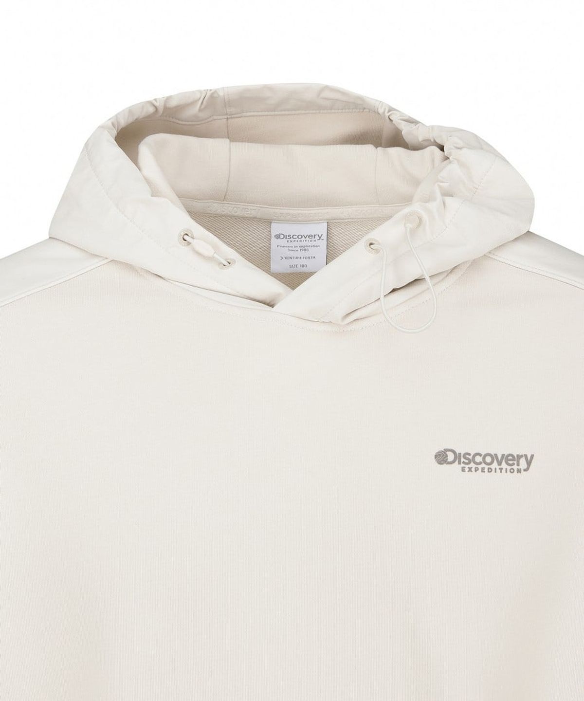 디스커버리 익스페디션(DISCOVERY EXPEDITION) 남성 하이브리드 후드티 (D/IVORY)