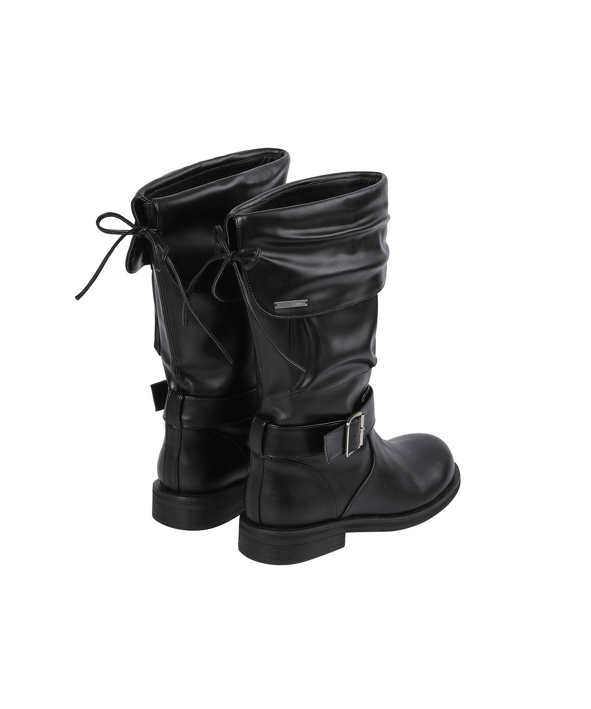 미세키서울(MISEKI SEOUL) Folding pocket boots BLACK