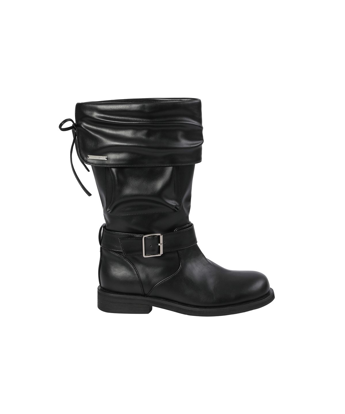미세키서울(MISEKI SEOUL) Folding pocket boots BLACK