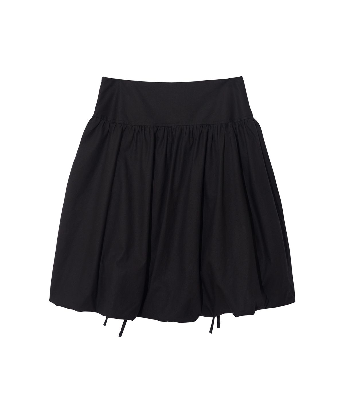 잇자바이브(ITZAVIBE) SHIRRING BALLOON SKIRT