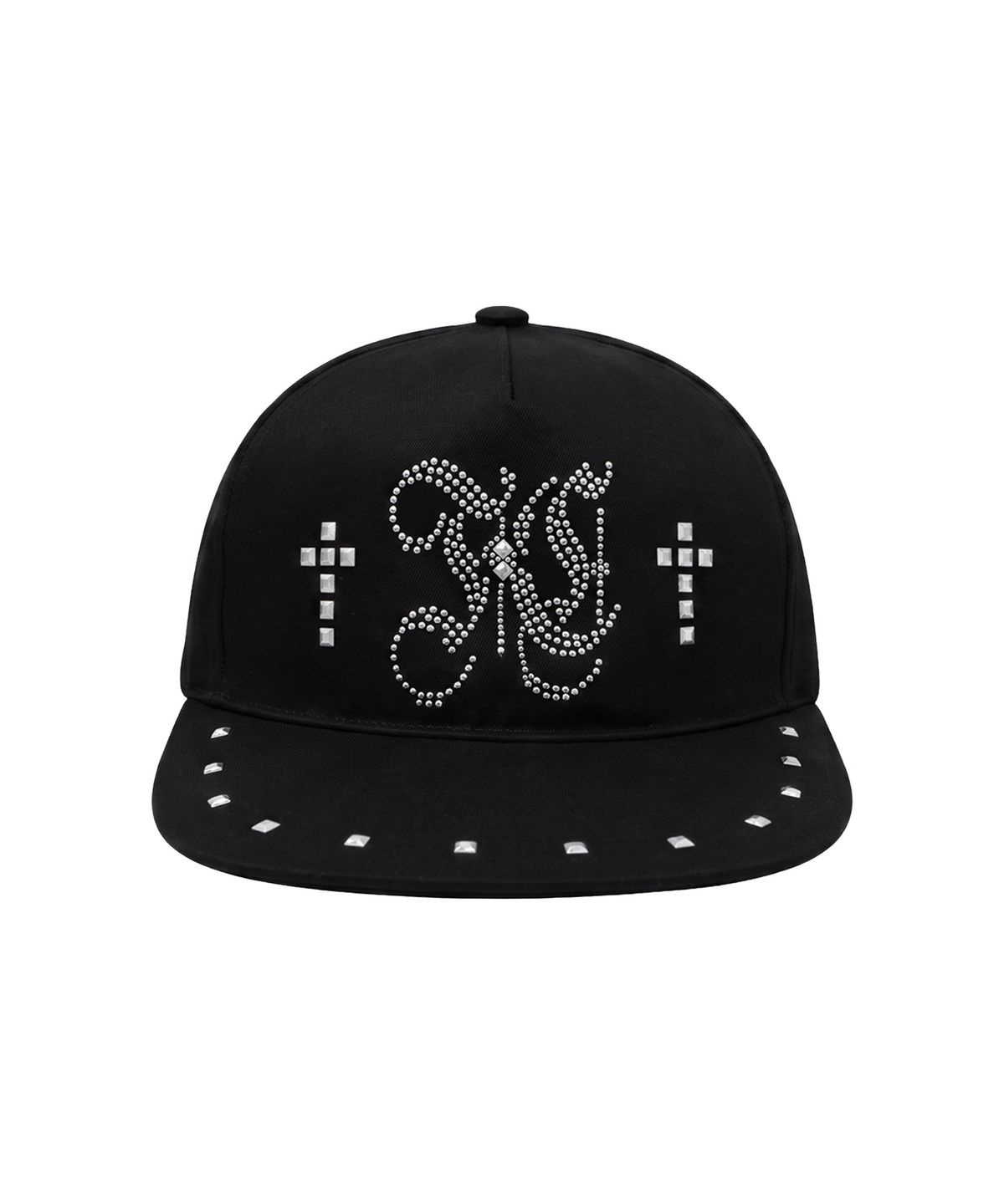 팬시클럽(FANCY CLUB) 헤일로 스터드 캡 (BLACK) F26ZE412