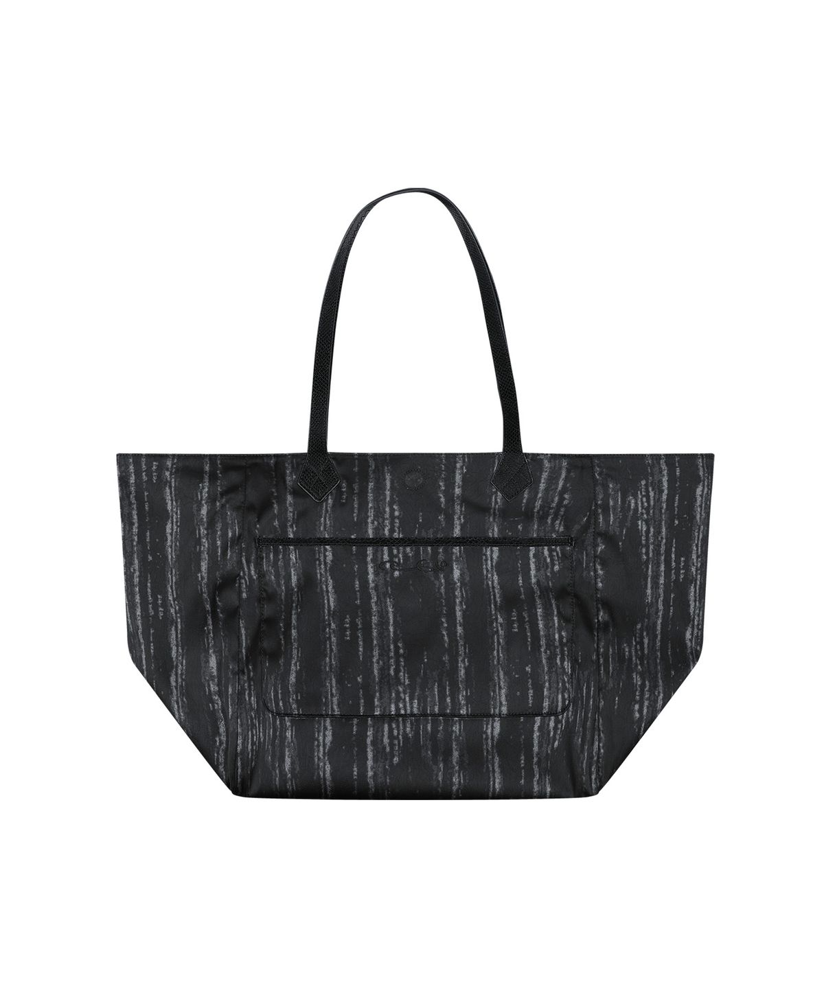 팬시클럽(FANCY CLUB) 2-WAY 레더 빅백 (BLACK) F26ZE407