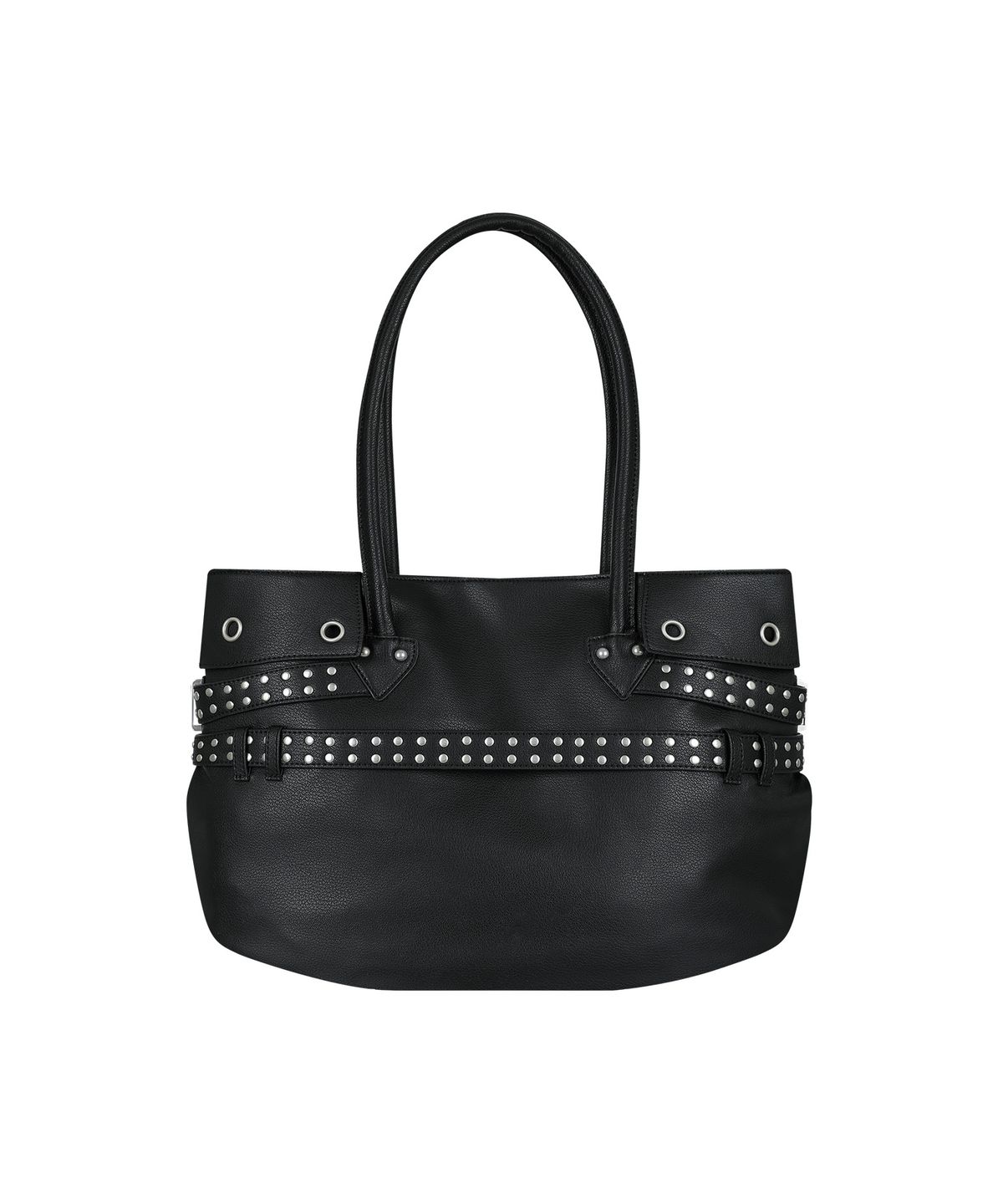 팬시클럽(FANCY CLUB) 레클리스 벨티드 백 (BLACK) F26ZE404