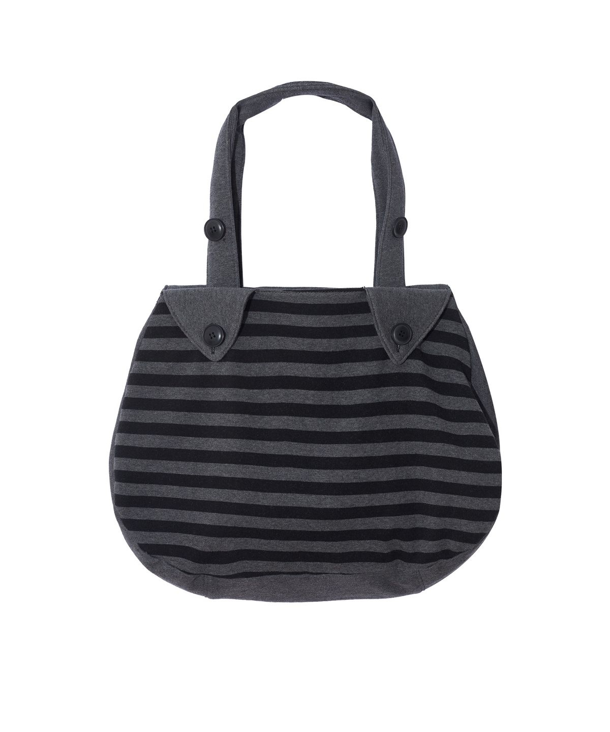 잇자바이브(ITZAVIBE) CHUBBY CAT EAR STRIPE BAG