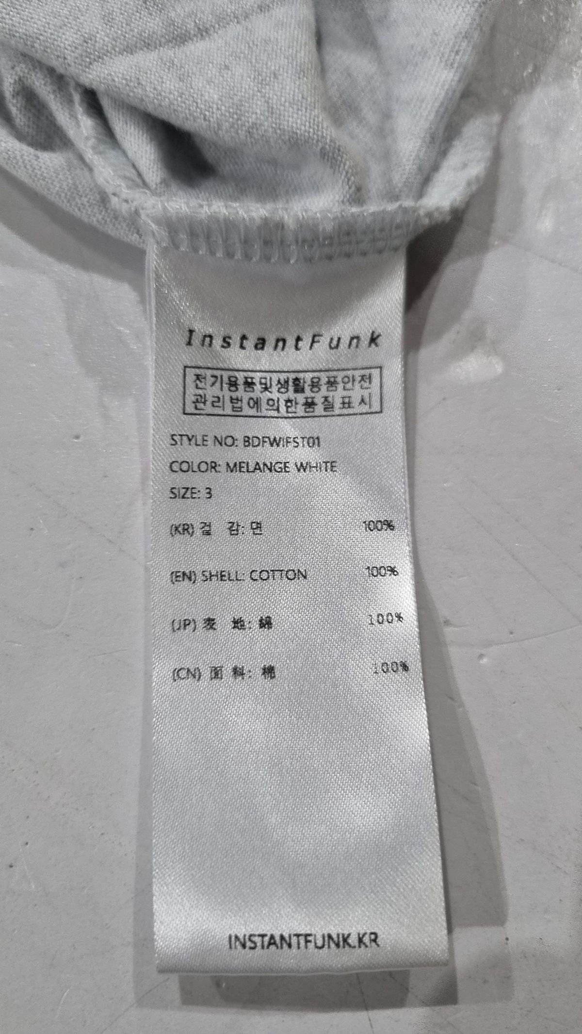 인스턴트펑크(INSTANTFUNK) 반소매 티셔츠 3