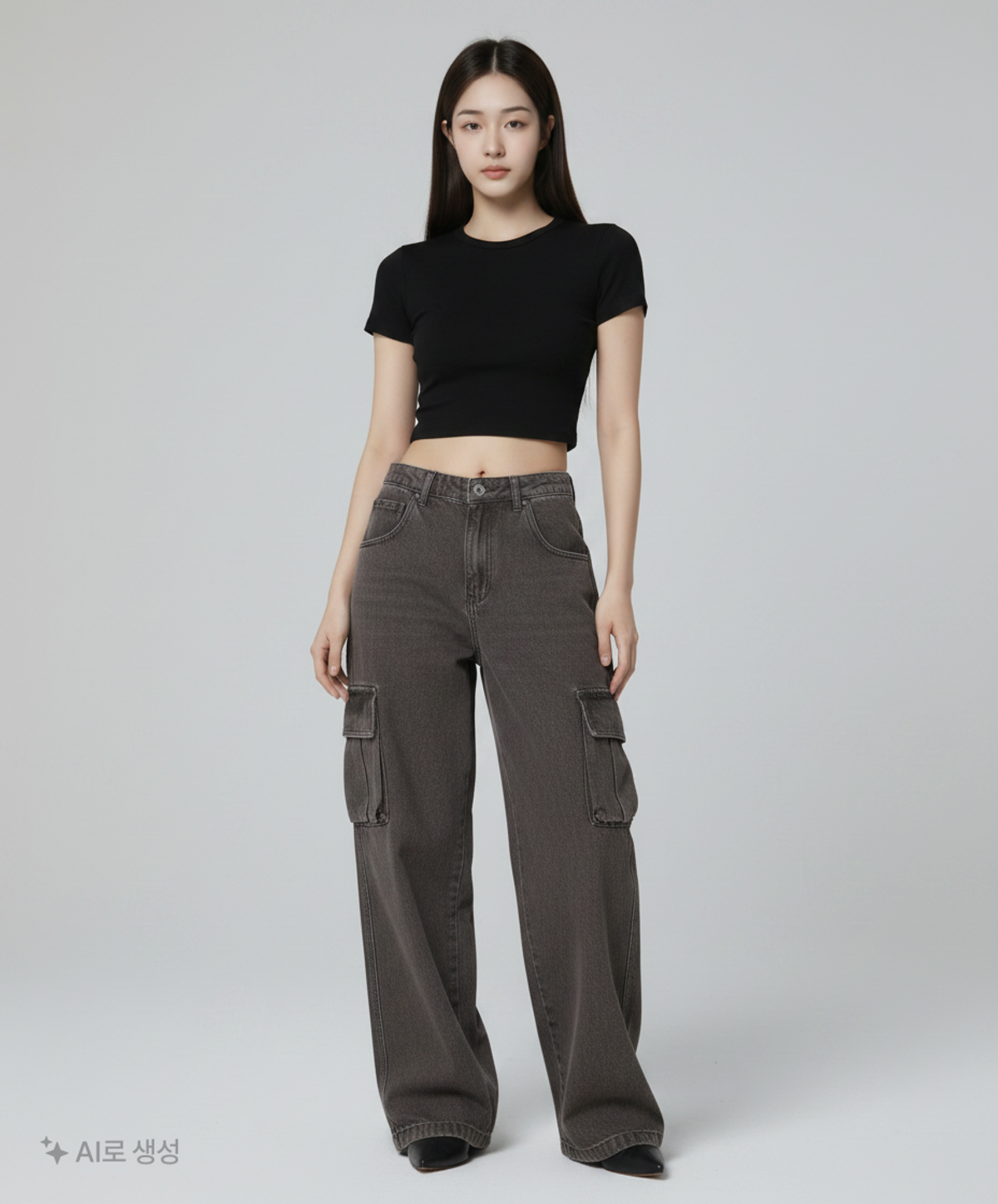 굿라이프웍스(GLW) 청/데님 팬츠 S