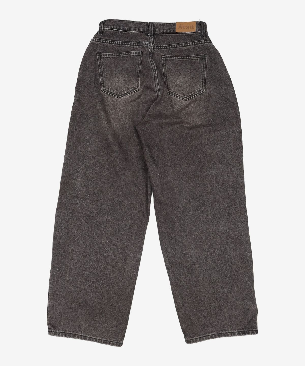 어반드레스(AVANDRESS) Brush Destroyed Denim Pants BLACK M