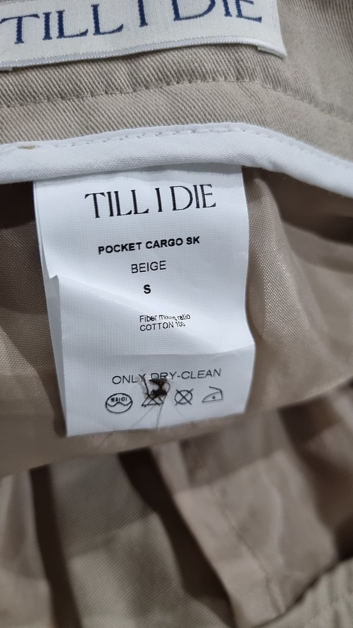 틸아이다이(TILL I DIE) 롱스커트 S