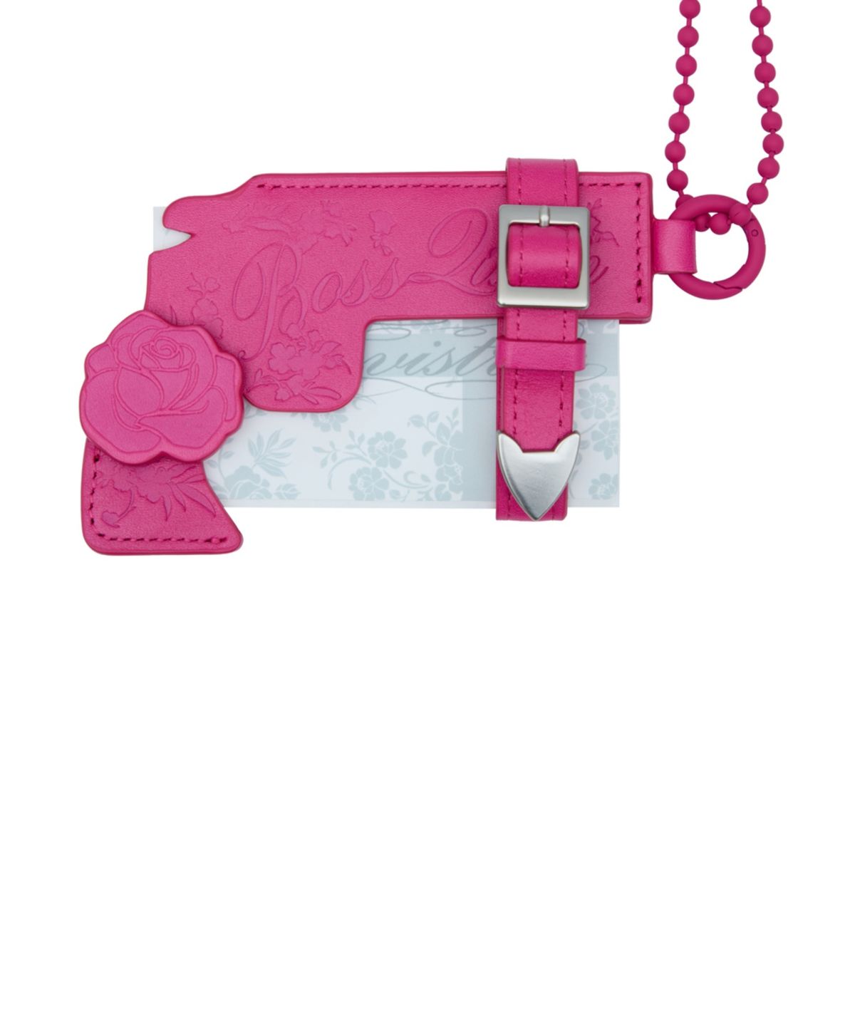 러브이즈트루(LUVISTRUE) RL PISTOL CARD WALLET(PINK)