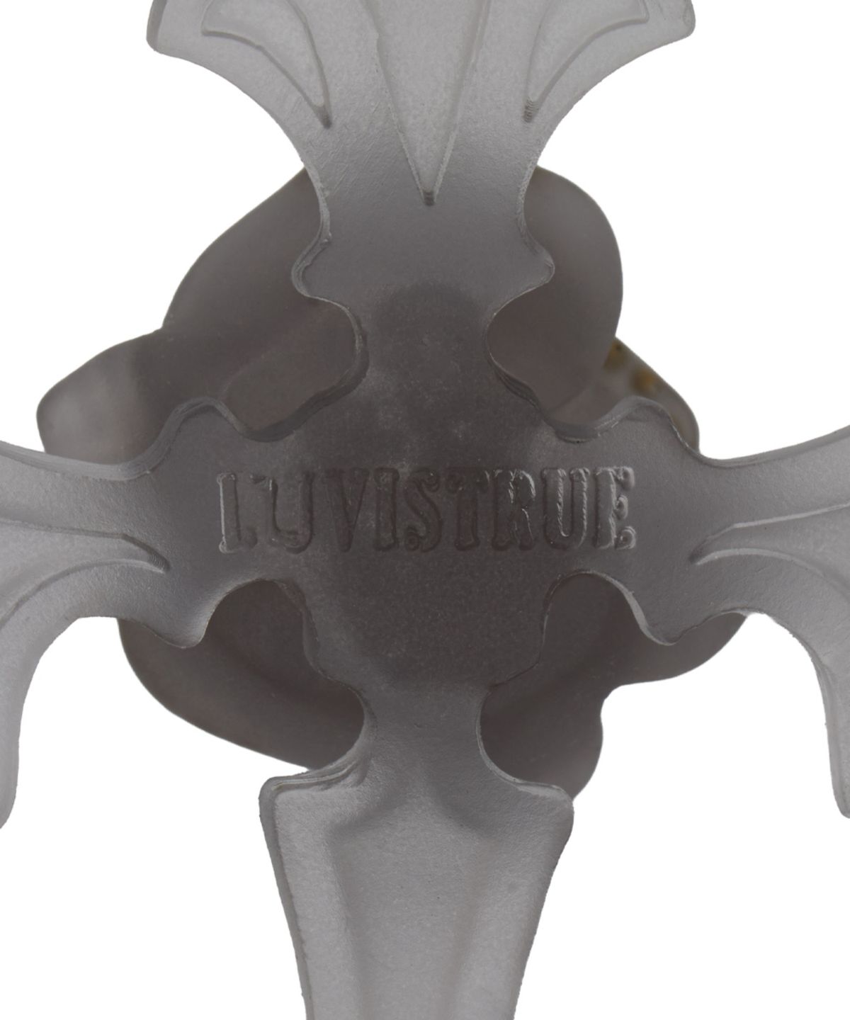 러브이즈트루(LUVISTRUE) RL ROSE CROSS NECKLACE(BLACK)