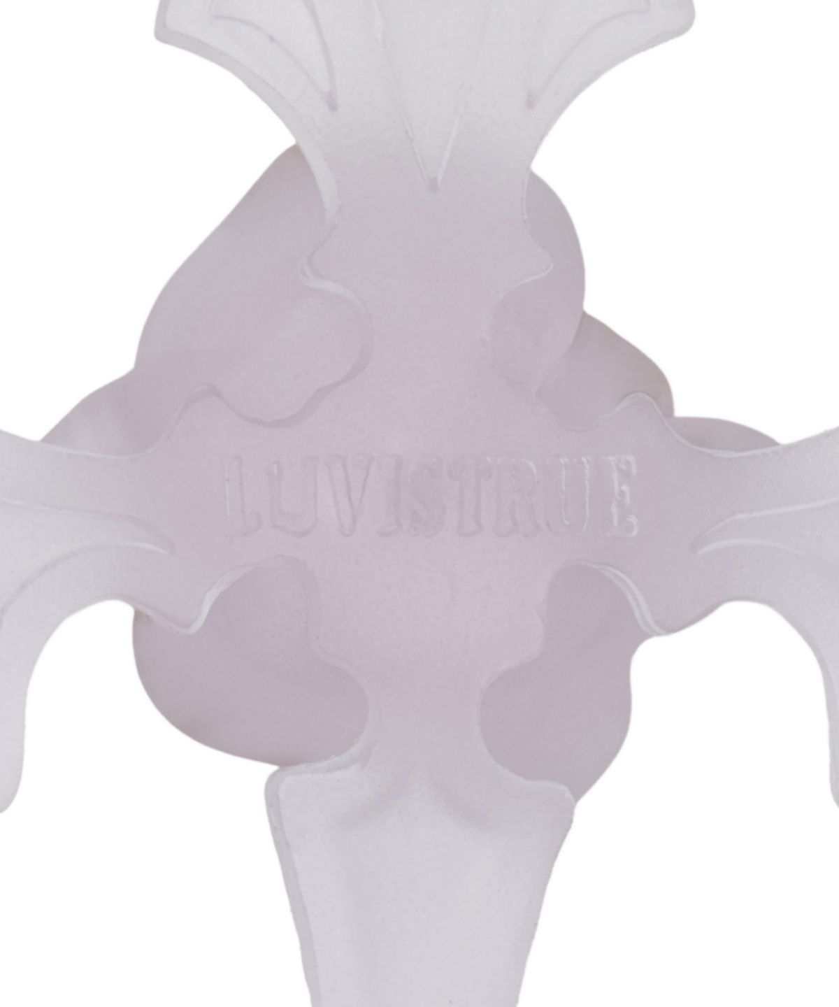 러브이즈트루(LUVISTRUE) RL ROSE CROSS NECKLACE(PURPLE)