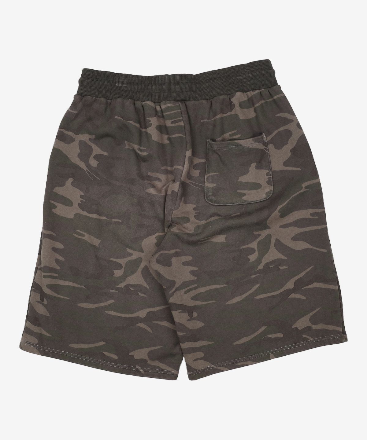 엑스컨테이너(EXCONTAINER) 빈티지 카모 버뮤다 스웻 팬츠 (DEEP KHAKI) XL