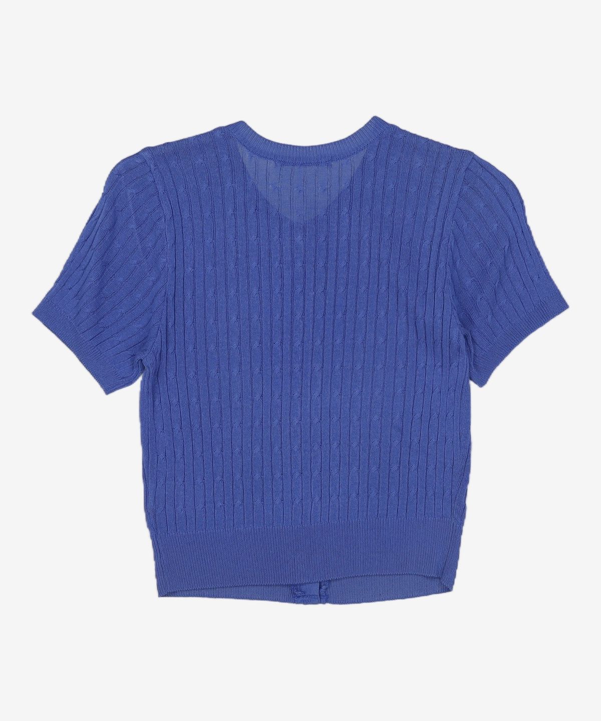 미쏘(MIXXO) 케이블 반팔 가디건_MIWCKD534T M