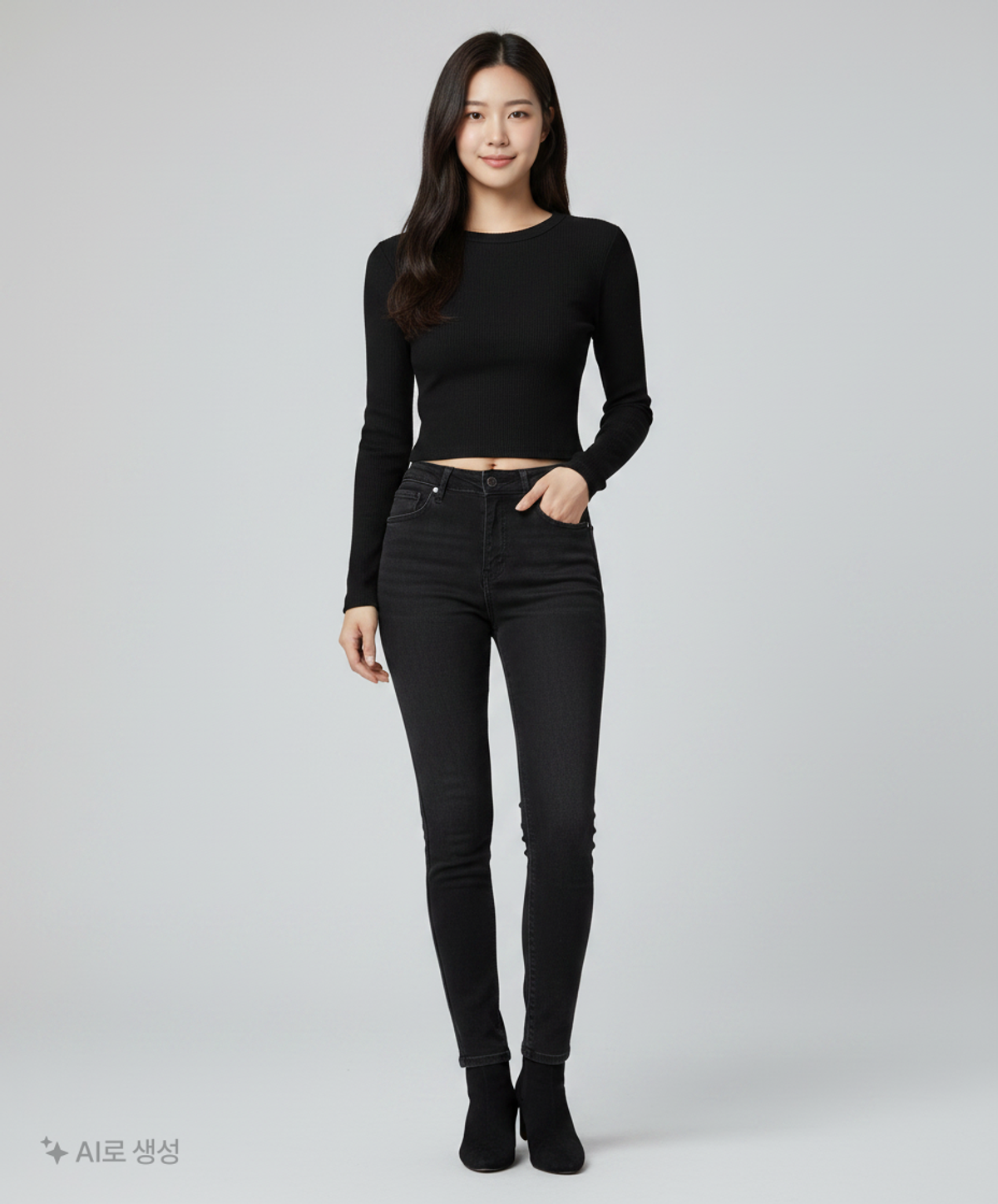 무신사 스탠다드(MUSINSA STANDARD) 긴소매 티셔츠 M
