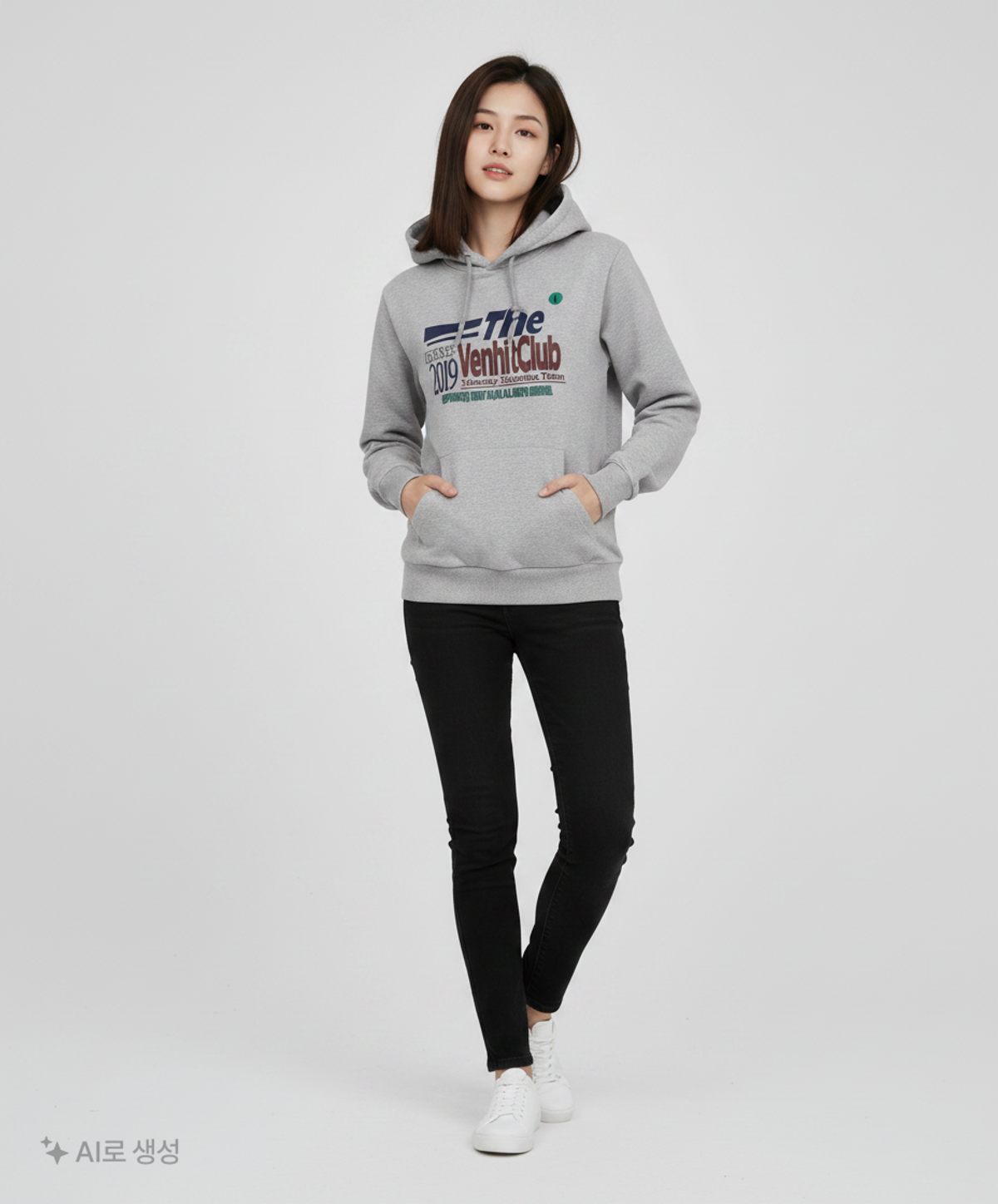 벤힛(VENHIT) 후드 티셔츠 L