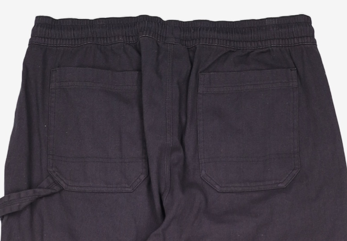 챔피온(CHAMPION) [US] 가먼트다이 로고 8oz Canvas 카고팬츠 (BLACK) CKPA1F503BK M