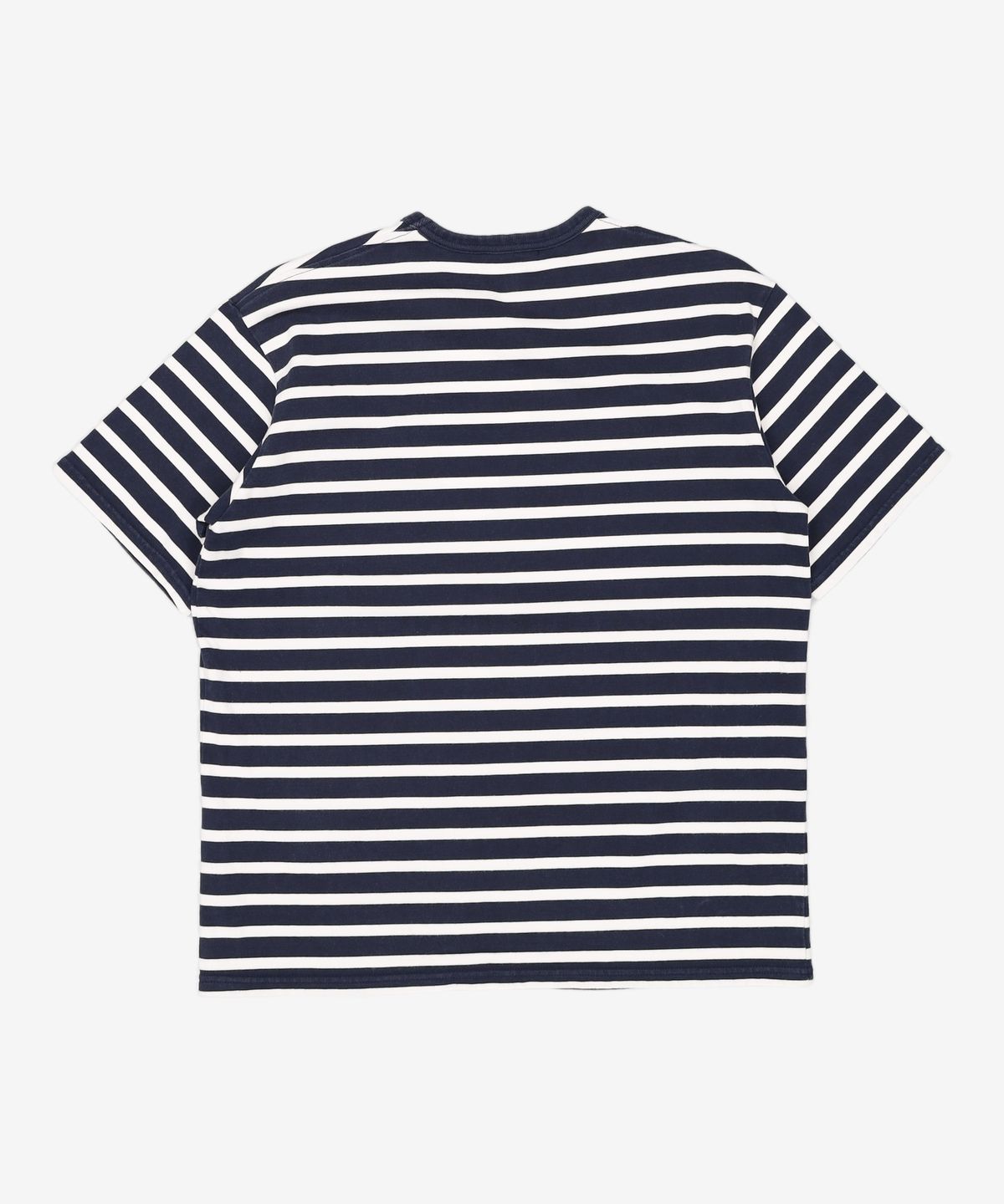 네이더스(NEITHERS) BASIC STRIPE S/S T-SHIRT (CHARCOAL STRIPE) 3