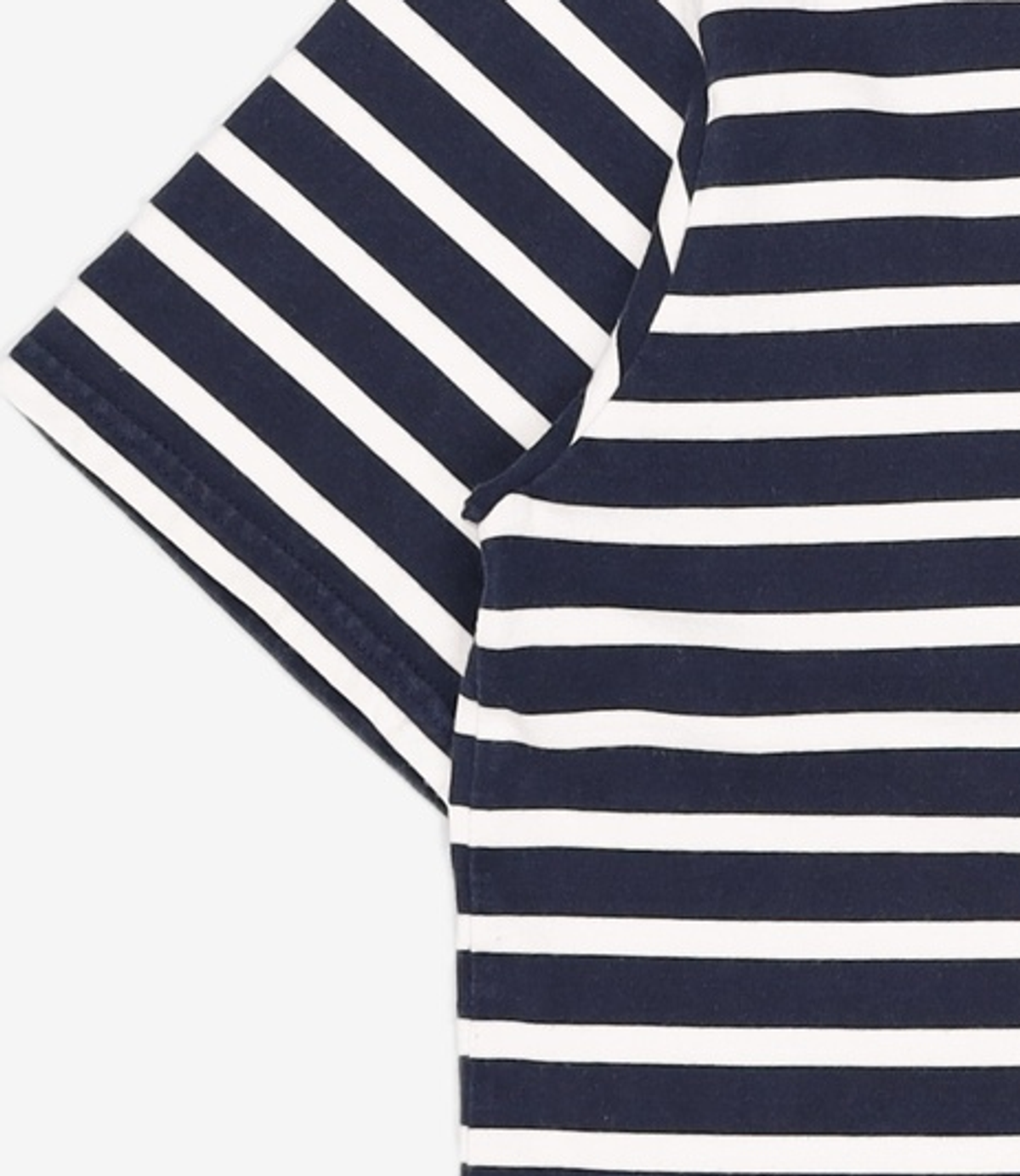 네이더스(NEITHERS) BASIC STRIPE S/S T-SHIRT (CHARCOAL STRIPE) 3