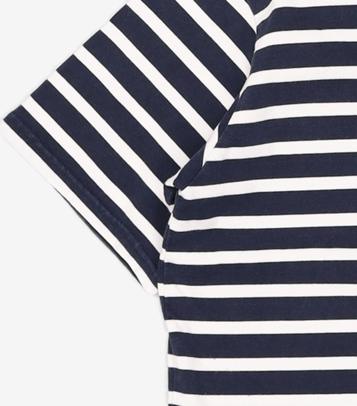 네이더스(NEITHERS) BASIC STRIPE S/S T-SHIRT (CHARCOAL STRIPE) 3
