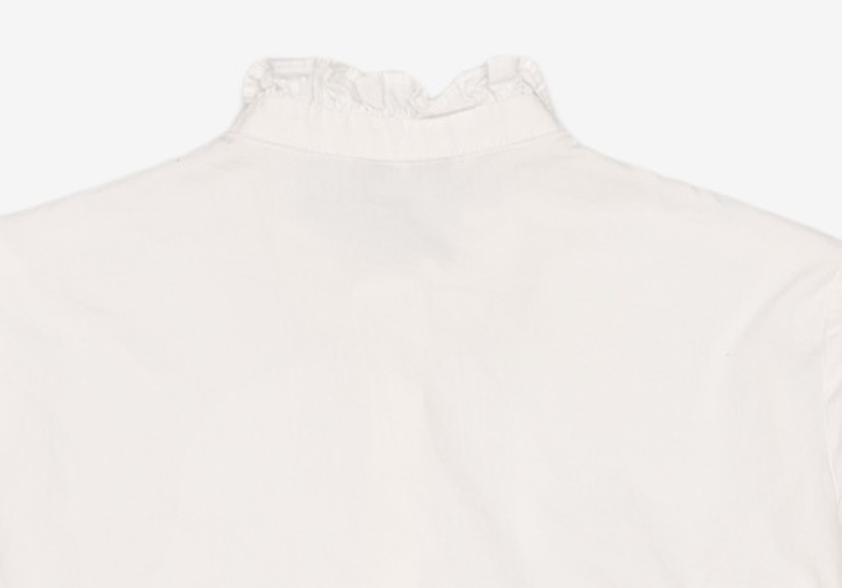 미쏘(MIXXO) 커프스 리본 셔츠 MIWYW8T31A S