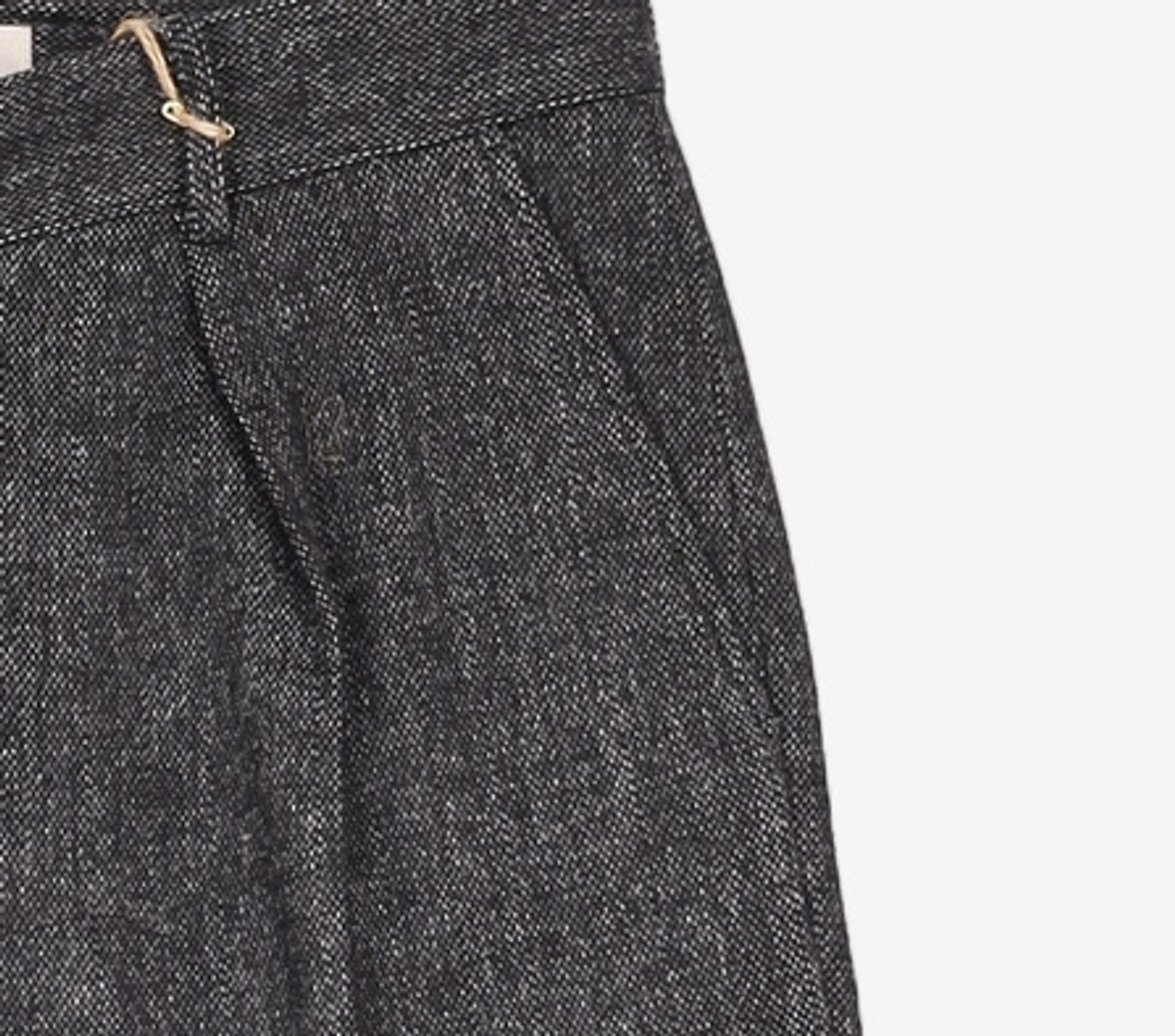 마틴플랜(MARTIN PLAN) One Tuck Wool Slacks - BLACK 105