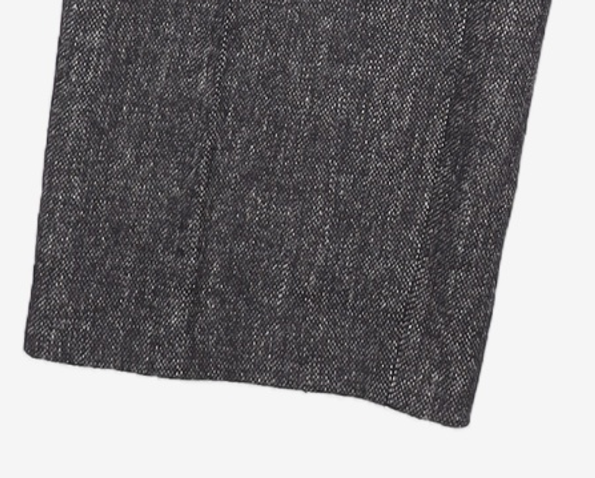 마틴플랜(MARTIN PLAN) One Tuck Wool Slacks - BLACK 105