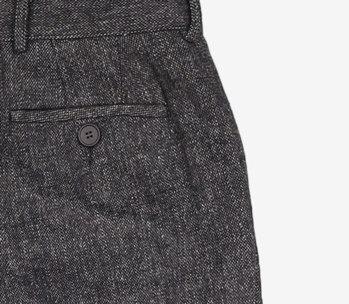 마틴플랜(MARTIN PLAN) One Tuck Wool Slacks - BLACK 105