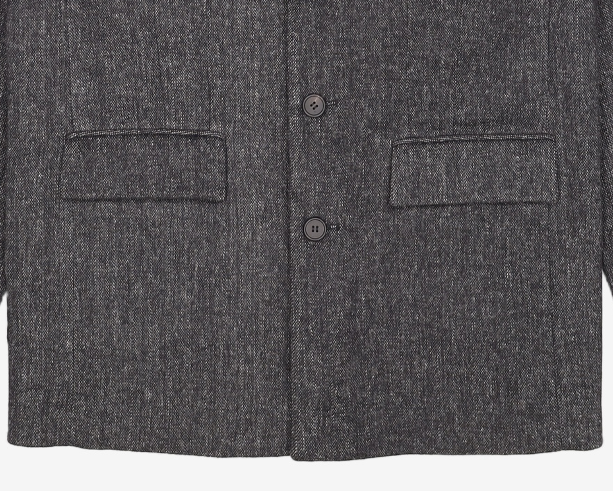 마틴플랜(MARTIN PLAN) Flash Wool Blazer - BLACK 100