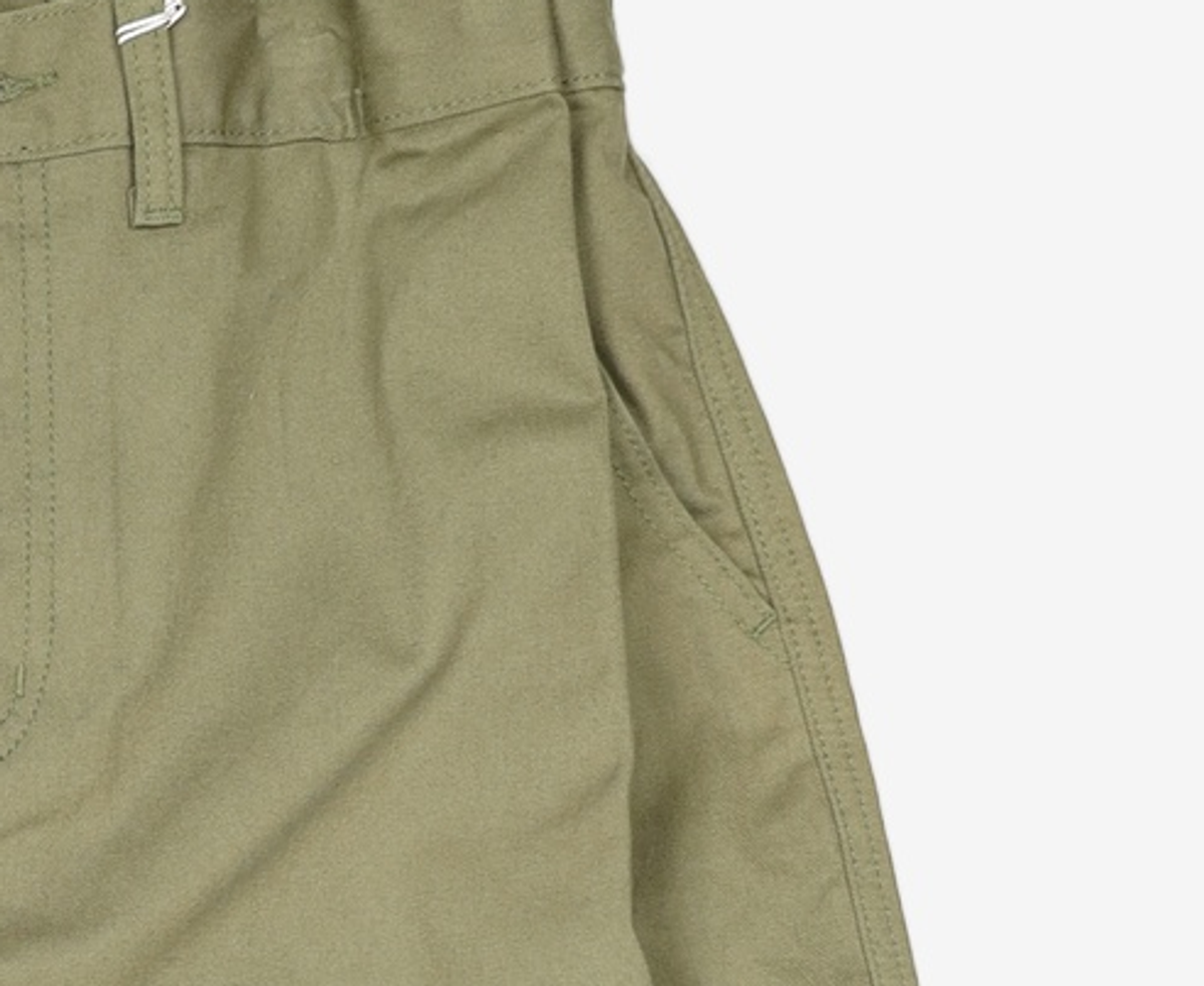 사운즈라이프(SOUNDSLIFE) Steady Balloon Snap Pants Khaki L