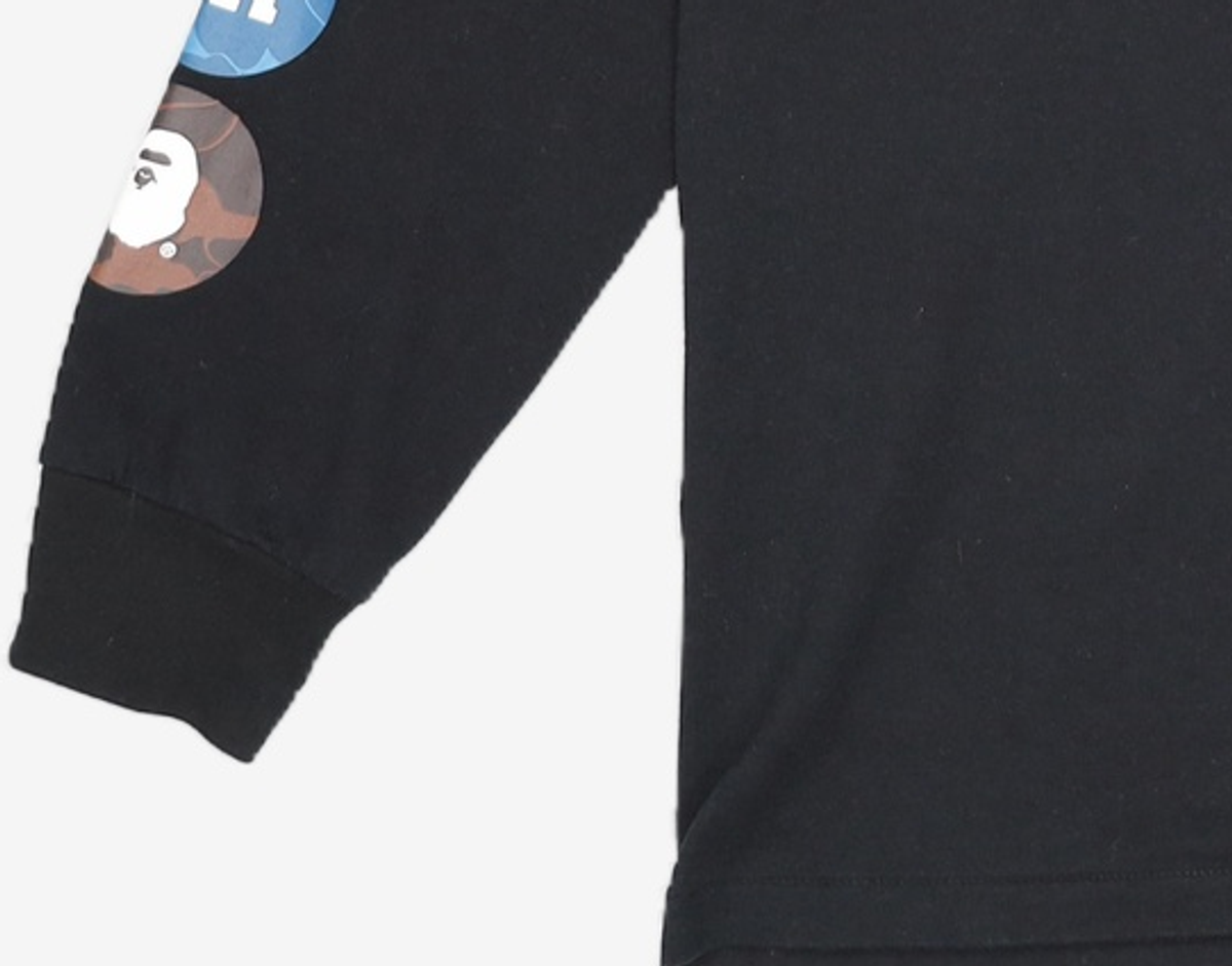 베이프(BAPE) 긴소매 티셔츠 M