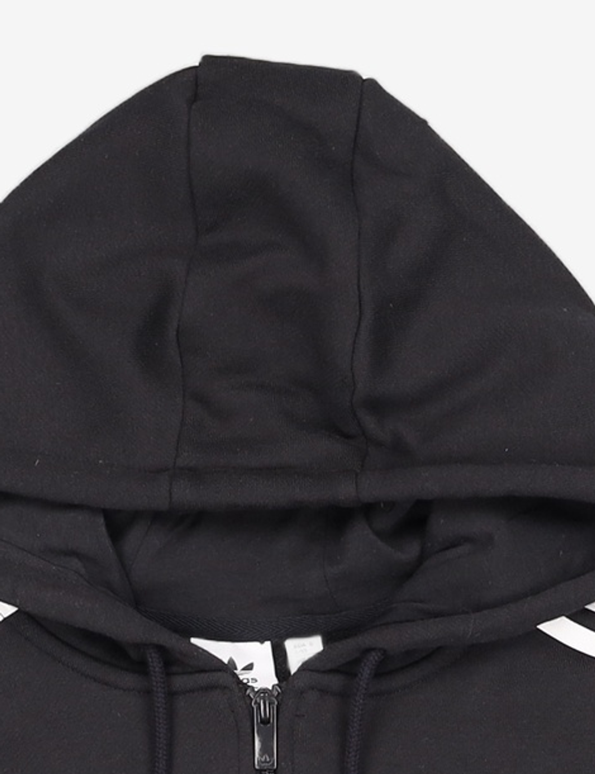 아디다스(ADIDAS) ADILENIUM 3 워시드 쇼트 풀집 후디  - 블랙 / JX9220 XS