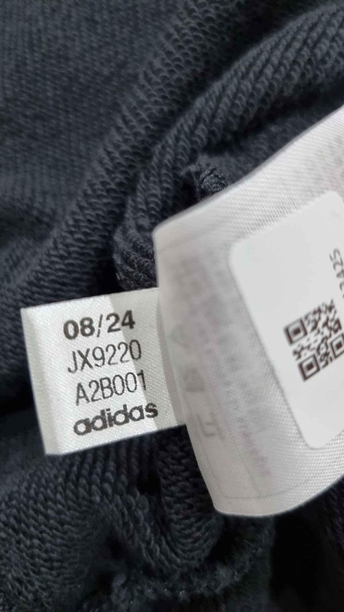 아디다스(ADIDAS) ADILENIUM 3 워시드 쇼트 풀집 후디  - 블랙 / JX9220 XS