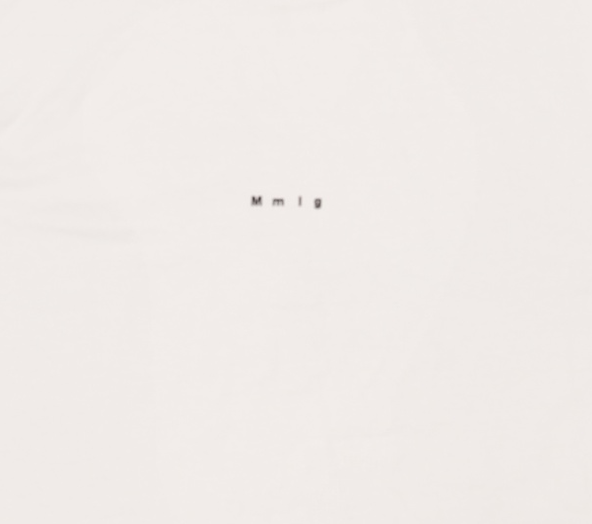 엠엠엘지(MMLG) [Mmlg] LOVE MM HF-T (4COLOR) M