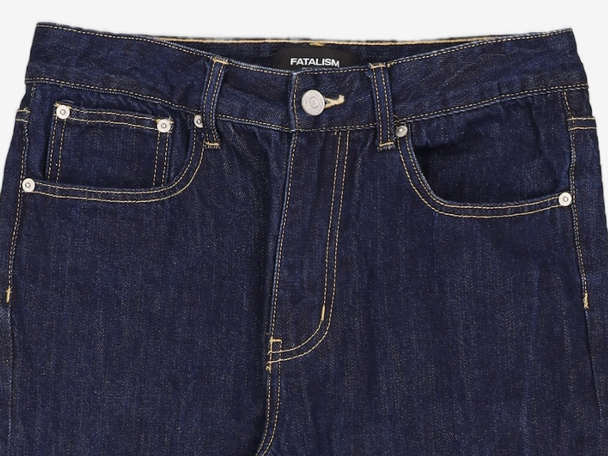페이탈리즘(FATALISM) #0214 Moderation indigo straight fit 46