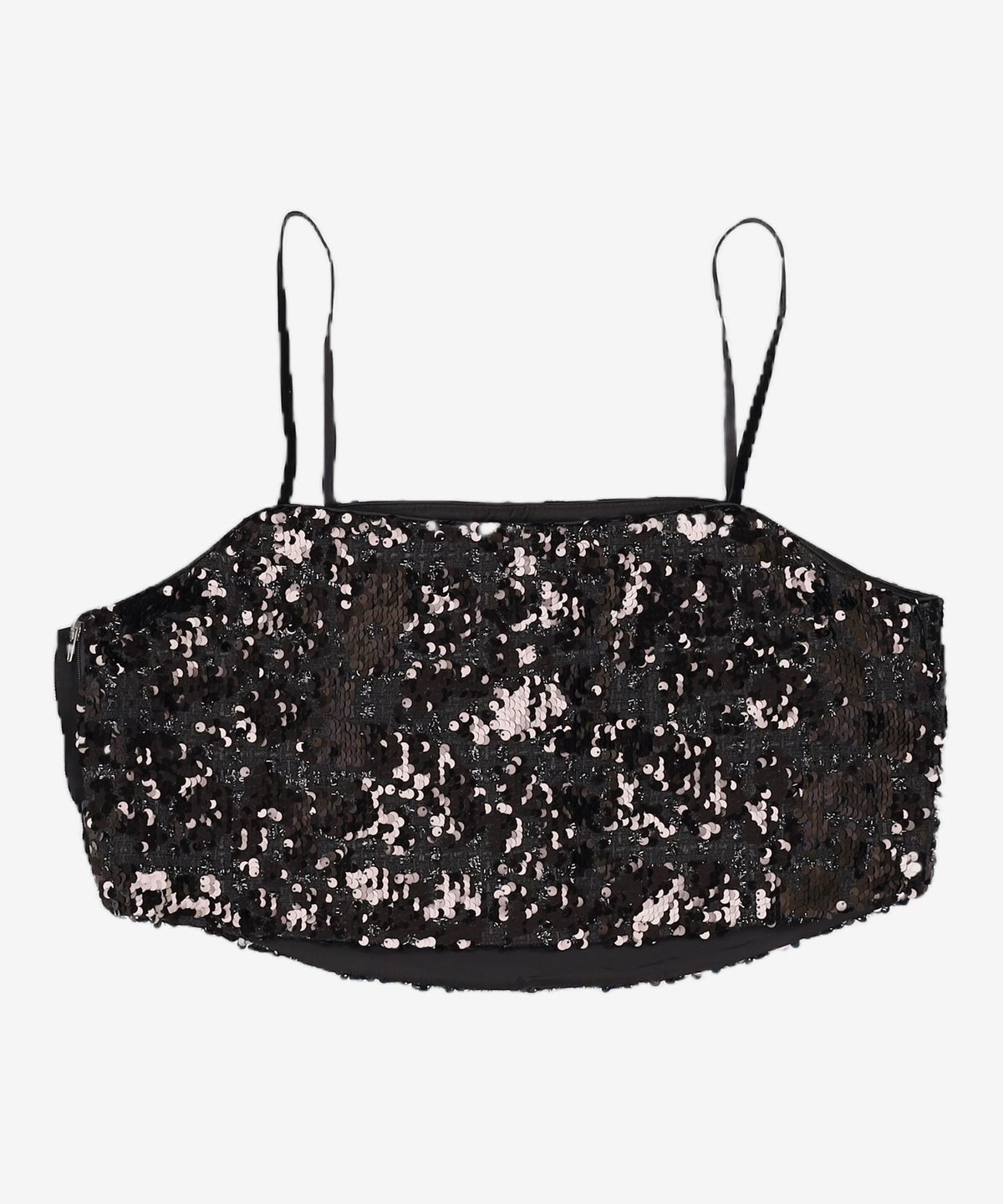 룩캐스트(LOOKAST) 로사 스팽글 뷔스티에_블랙 / ROSA SPANGLE BUSTIER_BLACK M