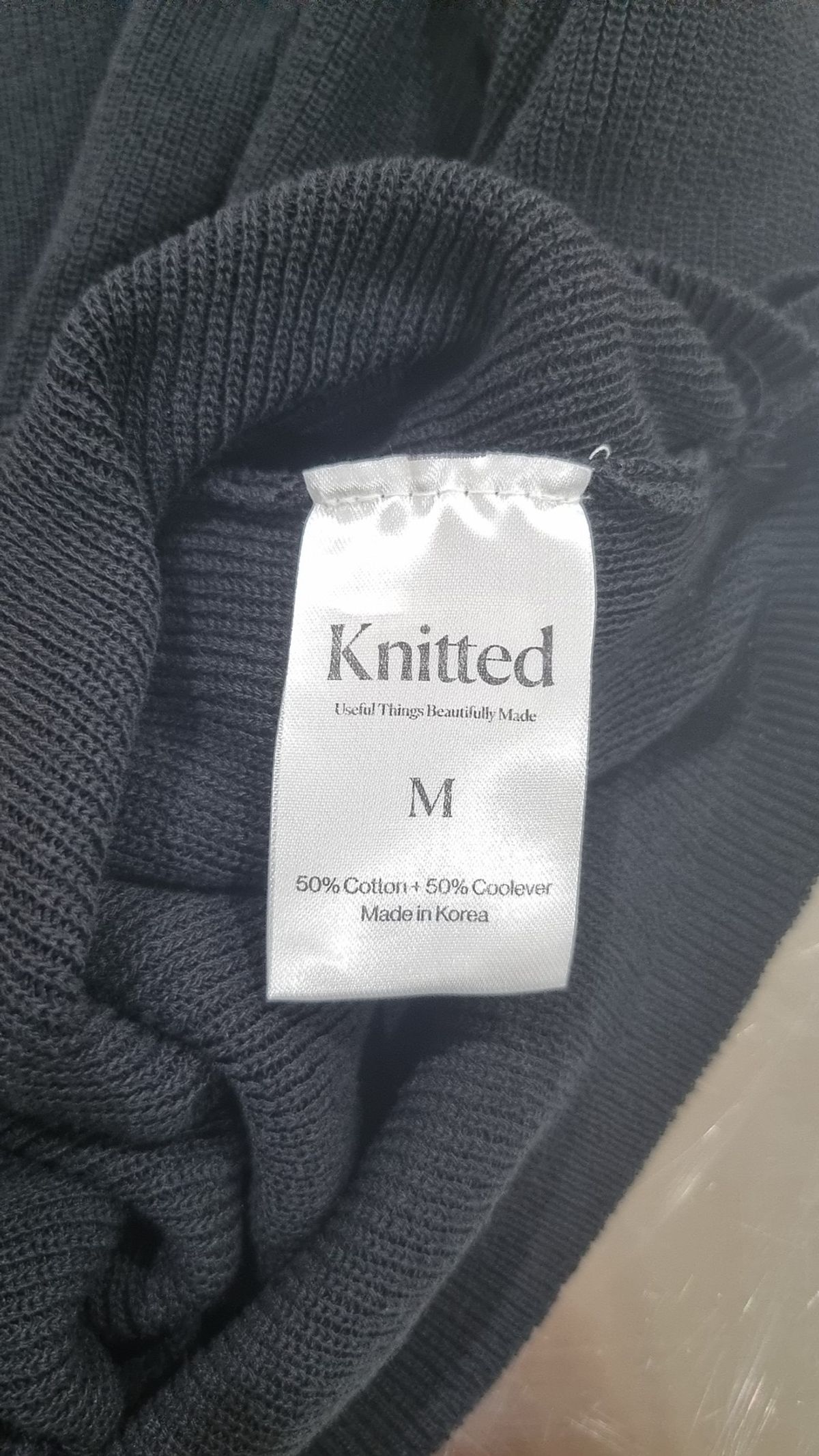니티드(KNITTED) 피케/카라 티셔츠 M