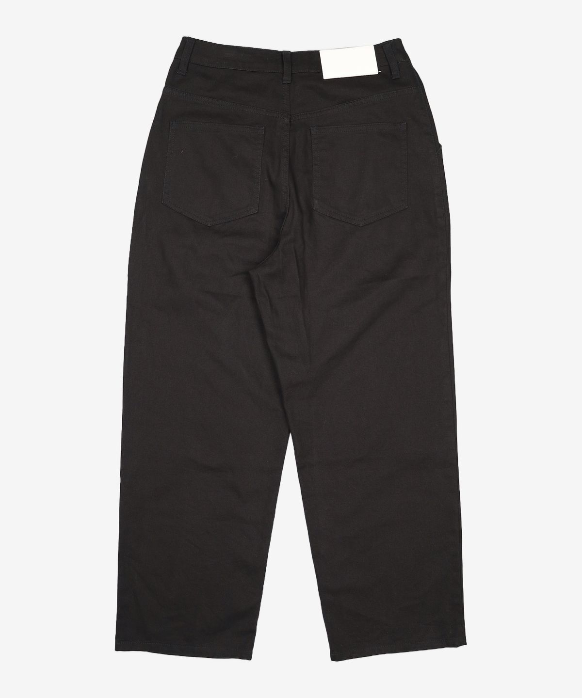 데케트(DECET) [AMC 데님]Dawn 2Pleats Wide Jeans DCPT007AshBlack 28