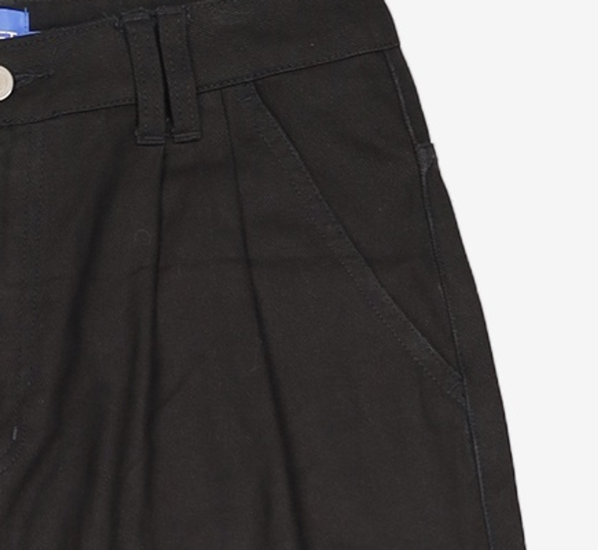 데케트(DECET) [AMC 데님]Dawn 2Pleats Wide Jeans DCPT007AshBlack 28