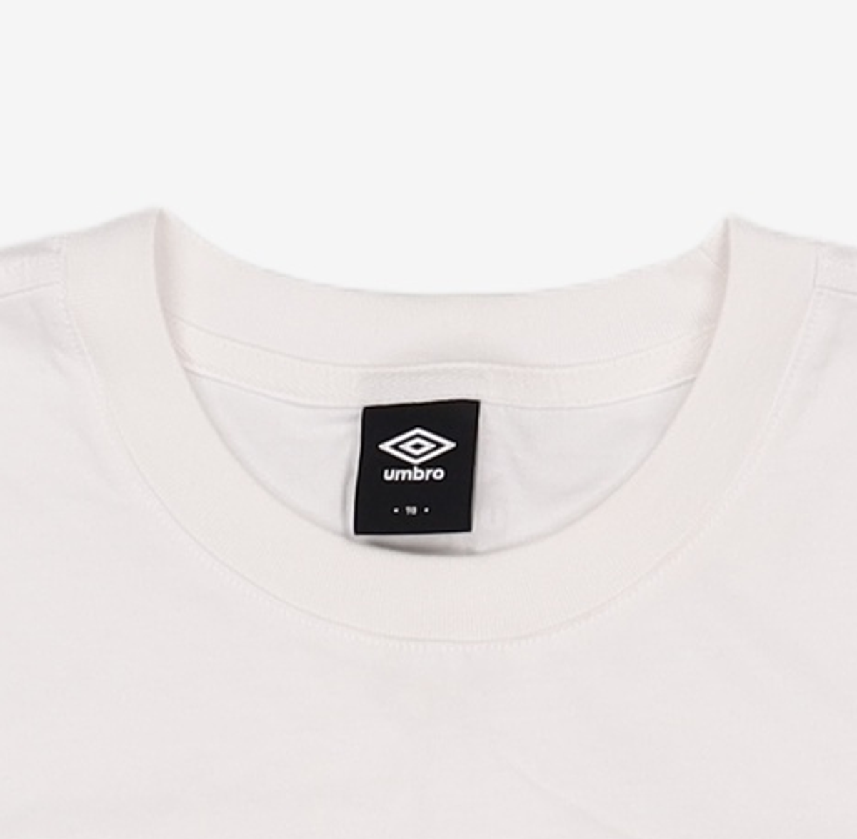 엄브로(UMBRO) 크리스피 타슬란 우먼스 반팔 티셔츠 화이트(UQ222CRS50) 90