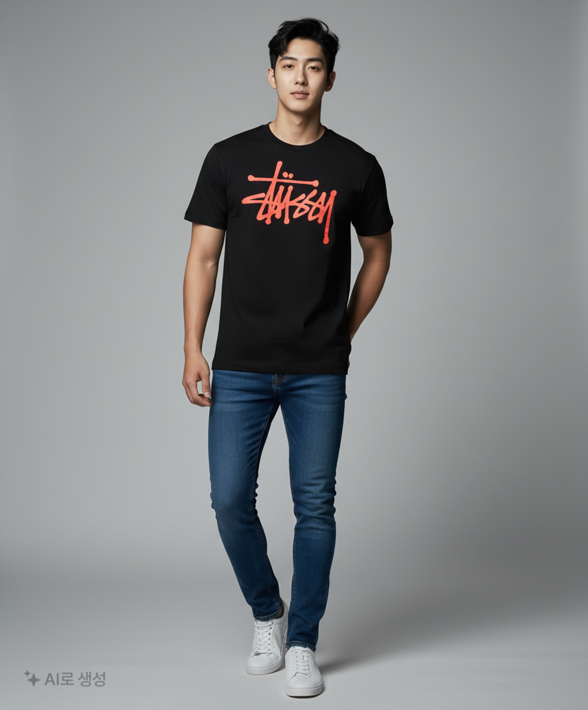 스투시(STUSSY) 반소매 티셔츠 S