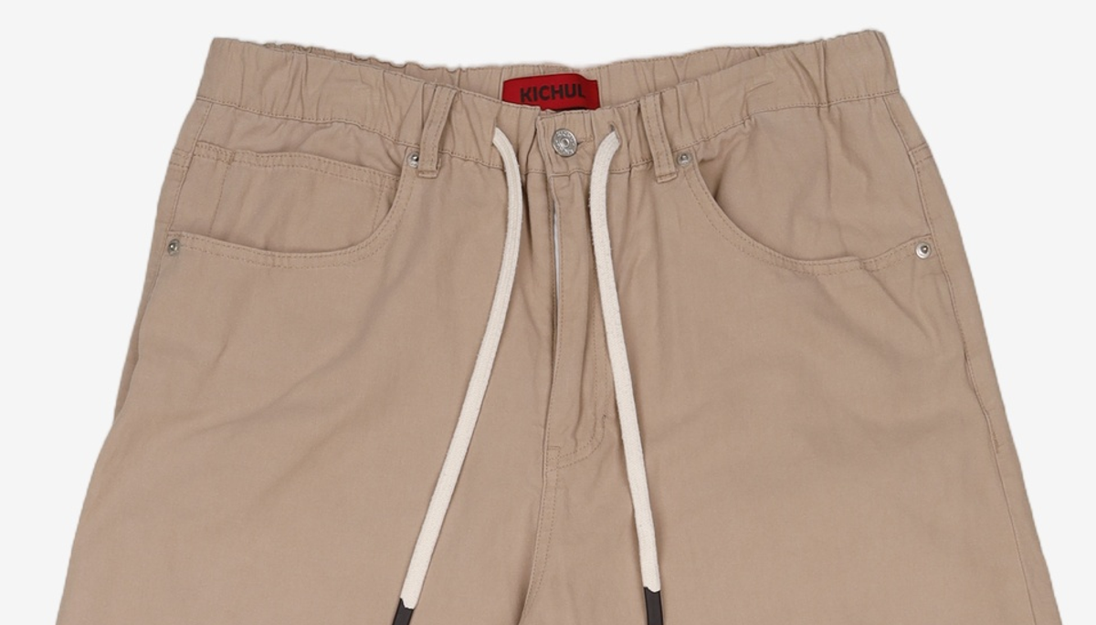 기철(KICHUL) EASY OR EASY BALLOON PANTS (BEIGE) L
