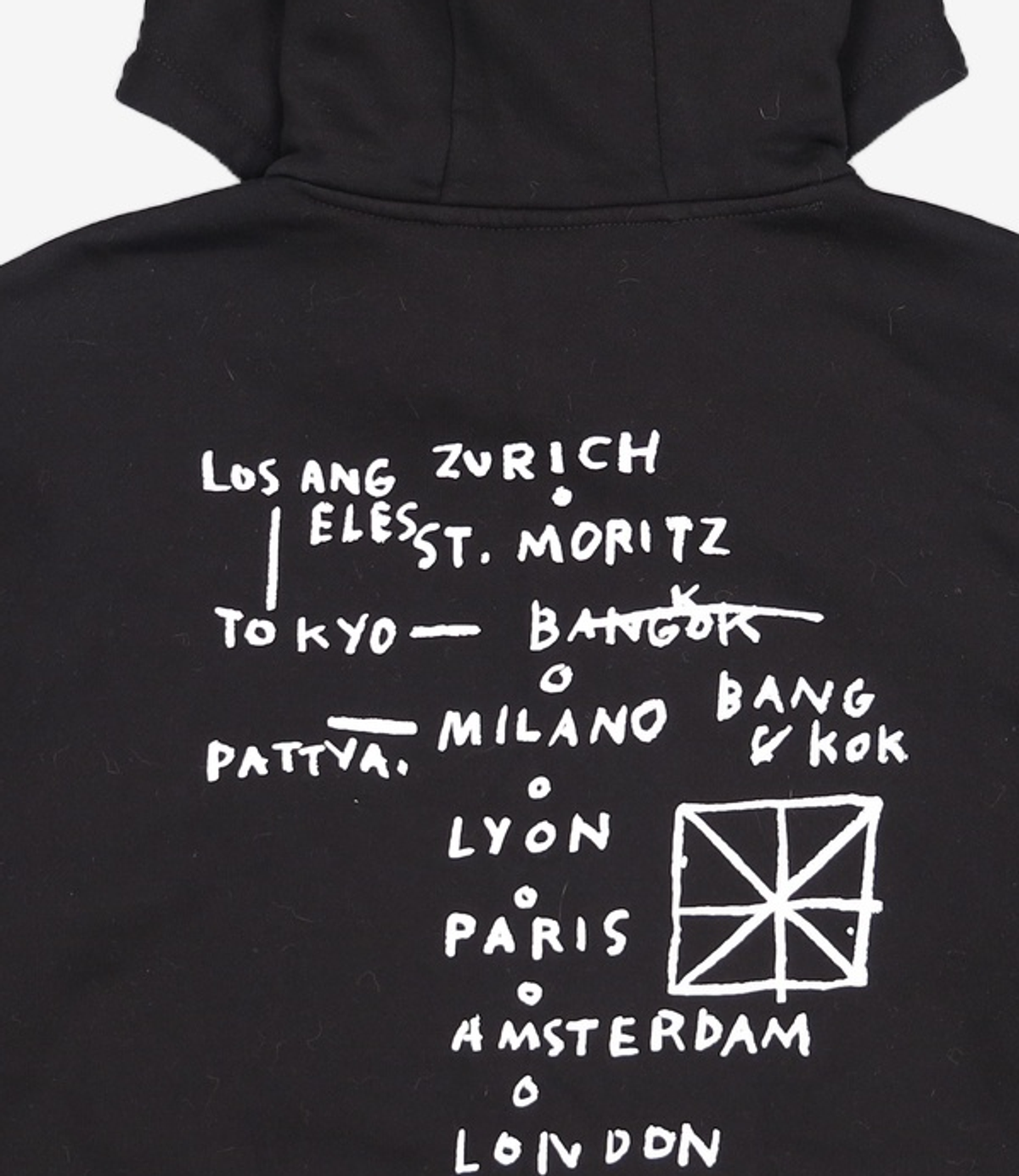 장 미쉘 바스키아(JEAN MICHEL BASQUIAT) 후드 티셔츠 105