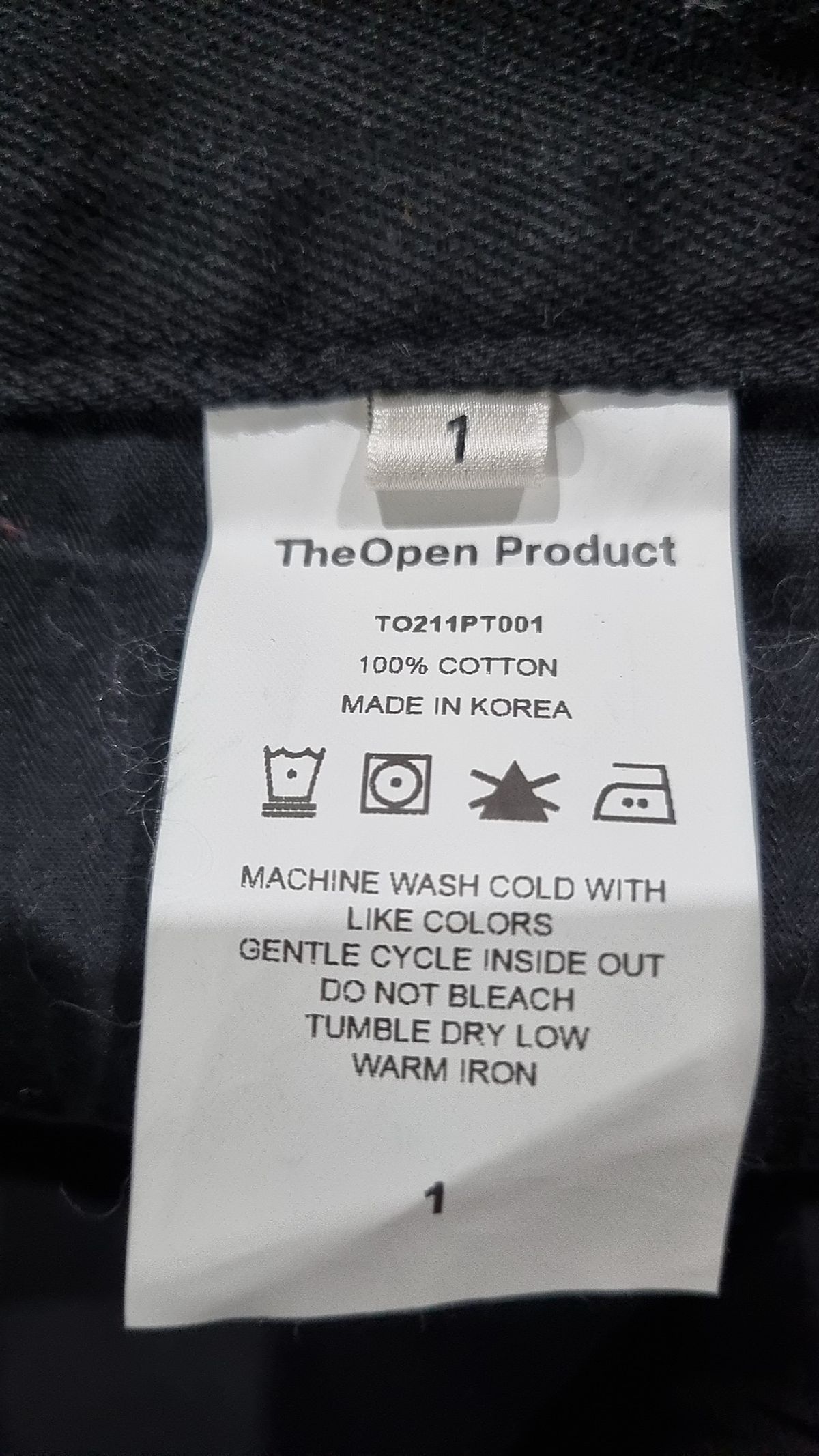더오픈프로덕트(TheOpen Product) 청/데님 팬츠 1