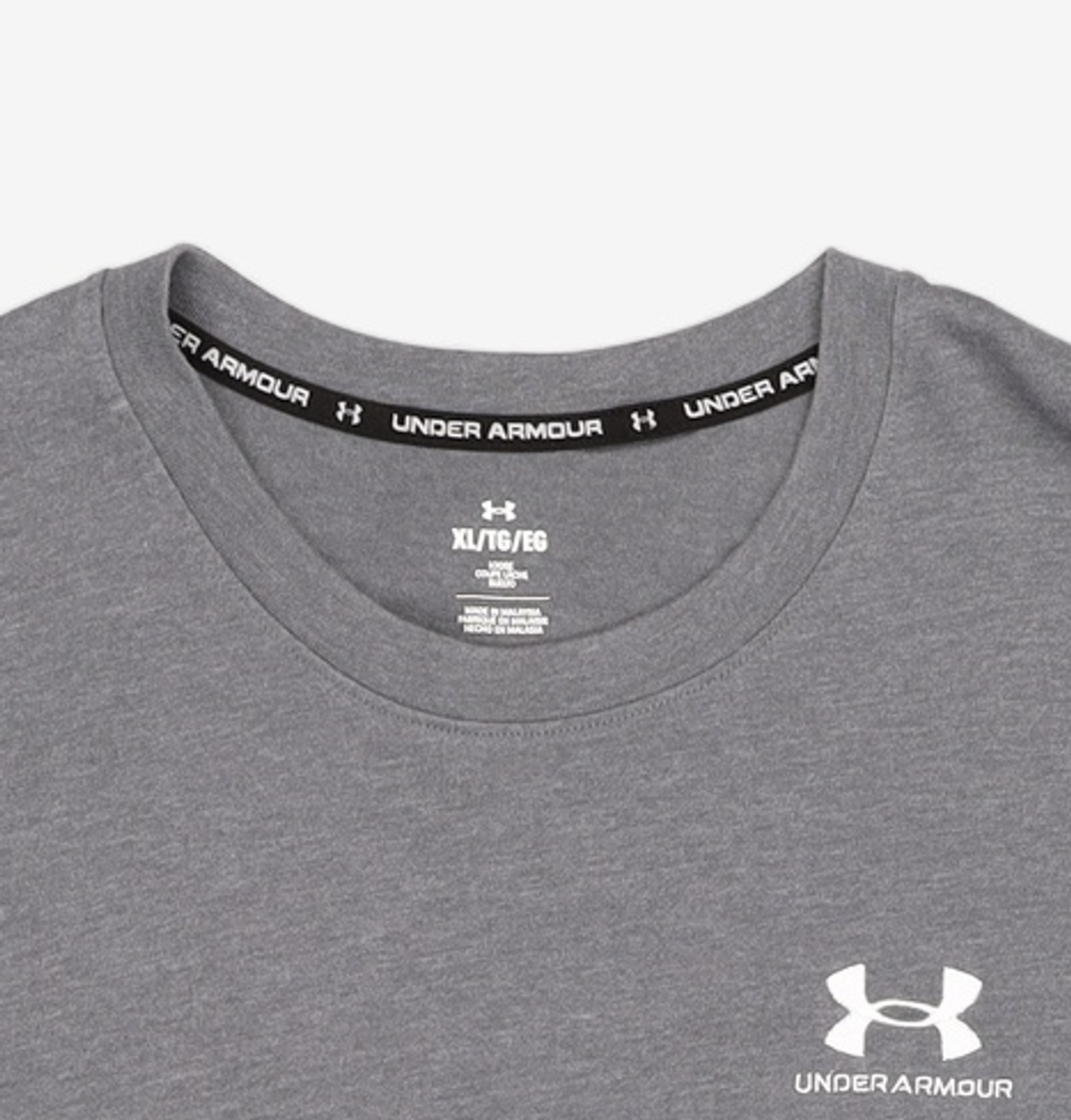 언더아머(UNDERARMOUR) 엠브로이더드 헤비웨이트 반팔 티셔츠 1373997-012 XL