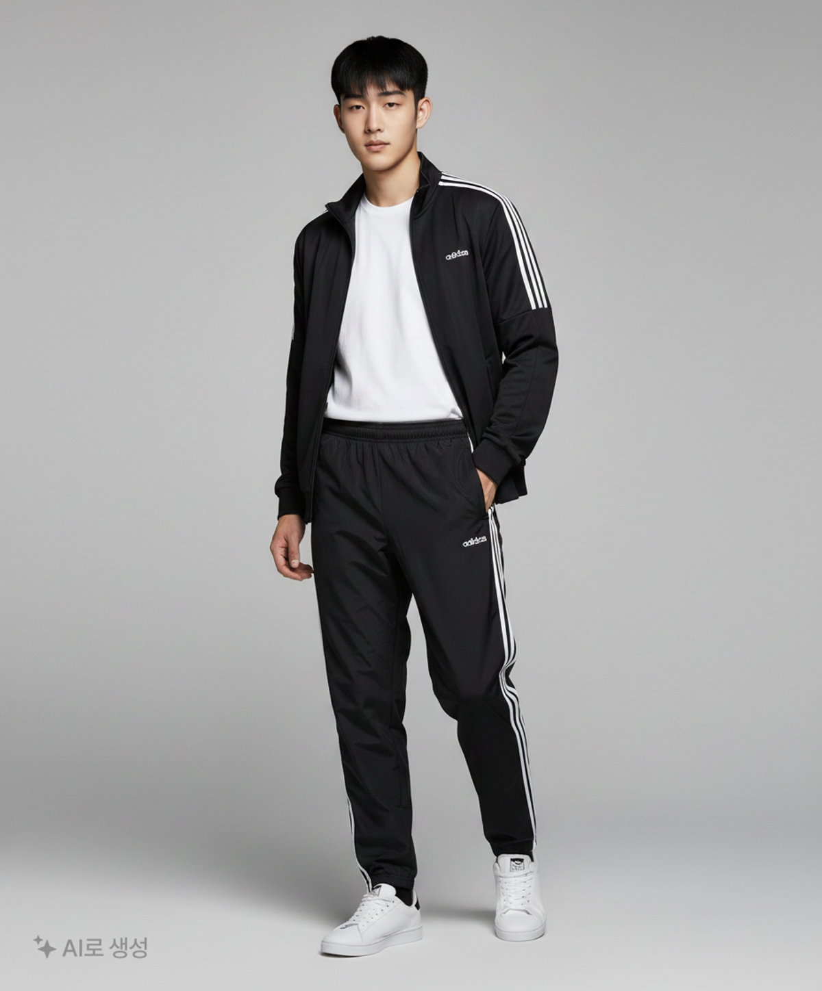 아디다스(ADIDAS) M FAV TS 우븐 트랙팬츠 - 블랙 / FM6074 L