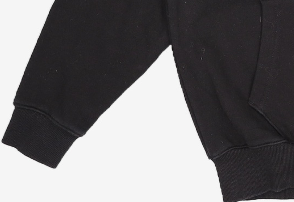 오아이오아이 컬렉션(OIOI COLLECTION) POCKET VARSITY SWEATSHIRTS [BLACK] S