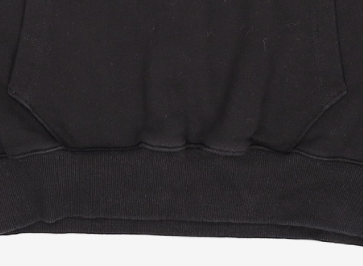 오아이오아이 컬렉션(OIOI COLLECTION) POCKET VARSITY SWEATSHIRTS [BLACK] S