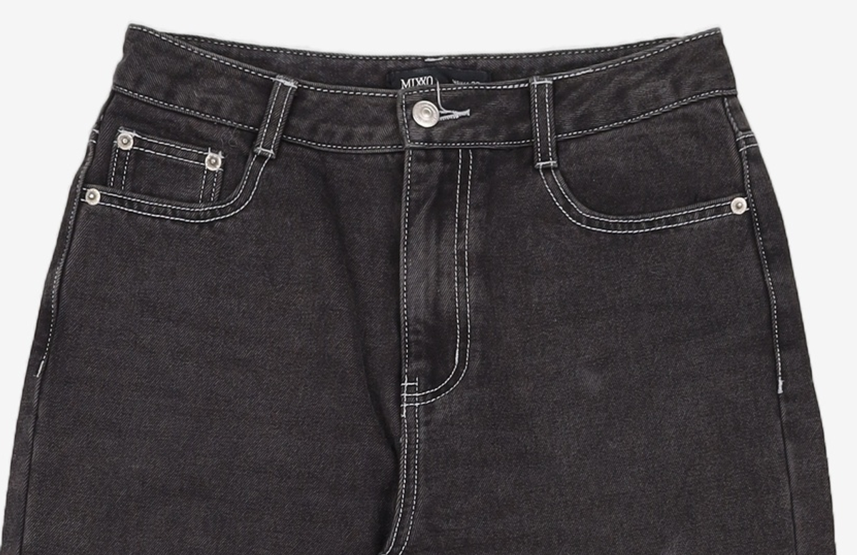 미쏘(MIXXO) 9부 와이드 데님 MIWTJCV37J 26