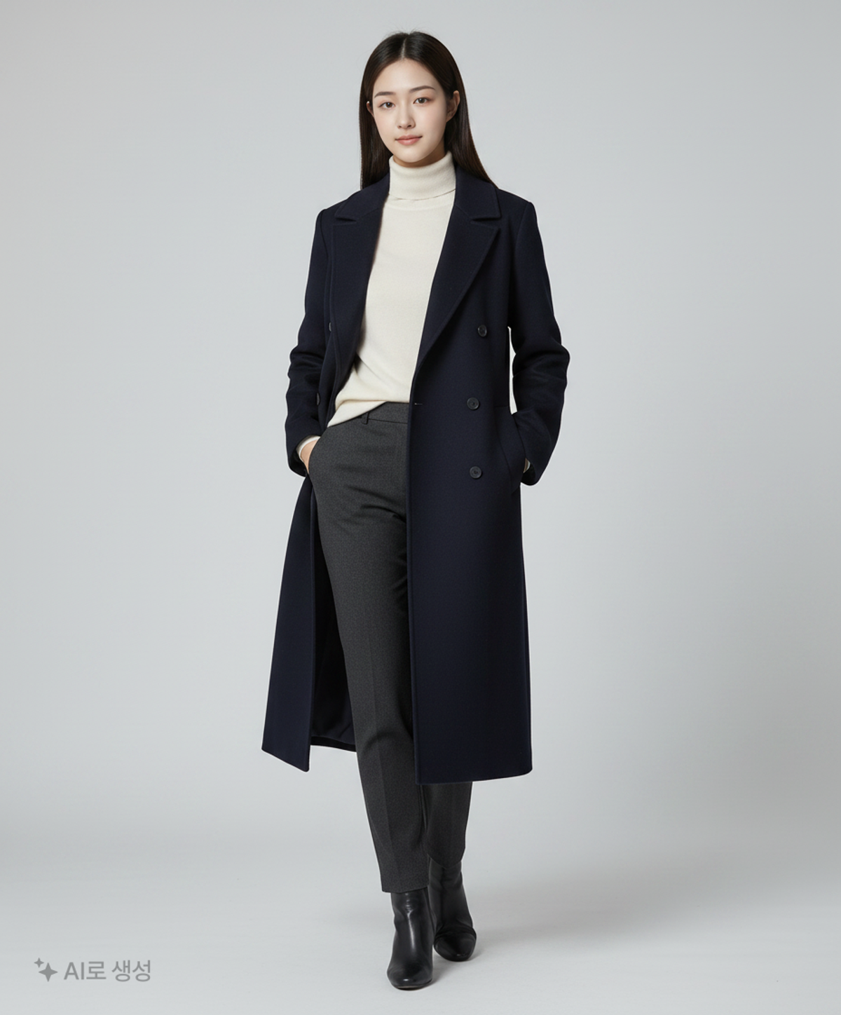 아위(AHWE) 겨울 기타 코트 S